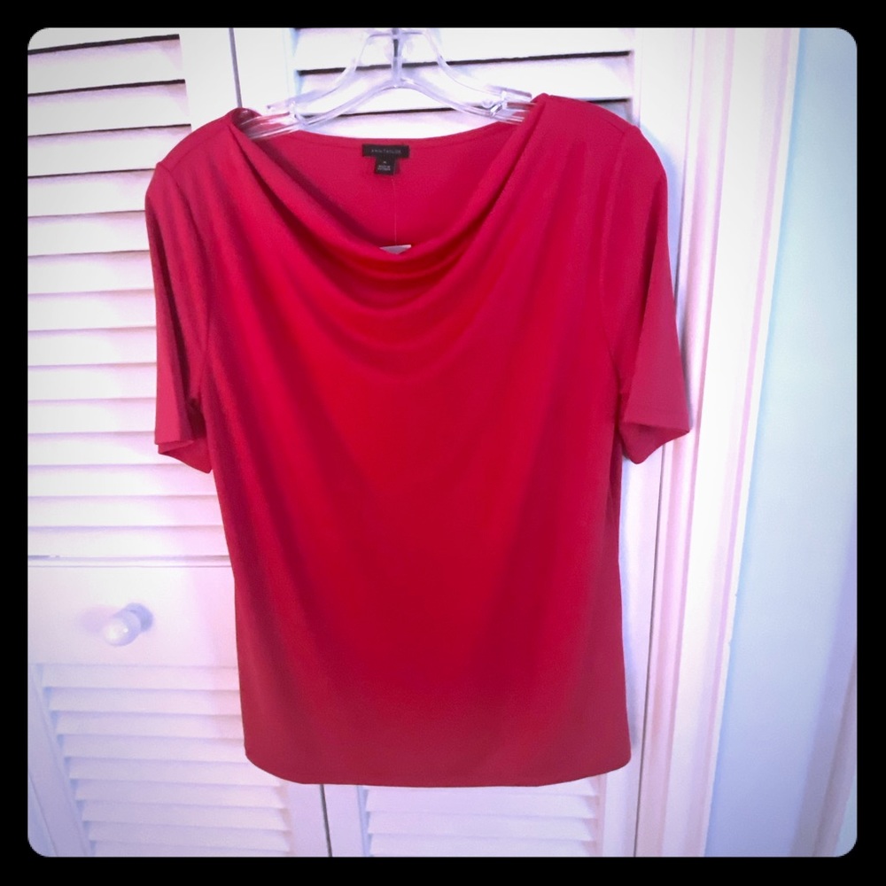 Ann Taylor jersey knit top. New with tags.